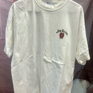 White Jim Beam T-Shirt